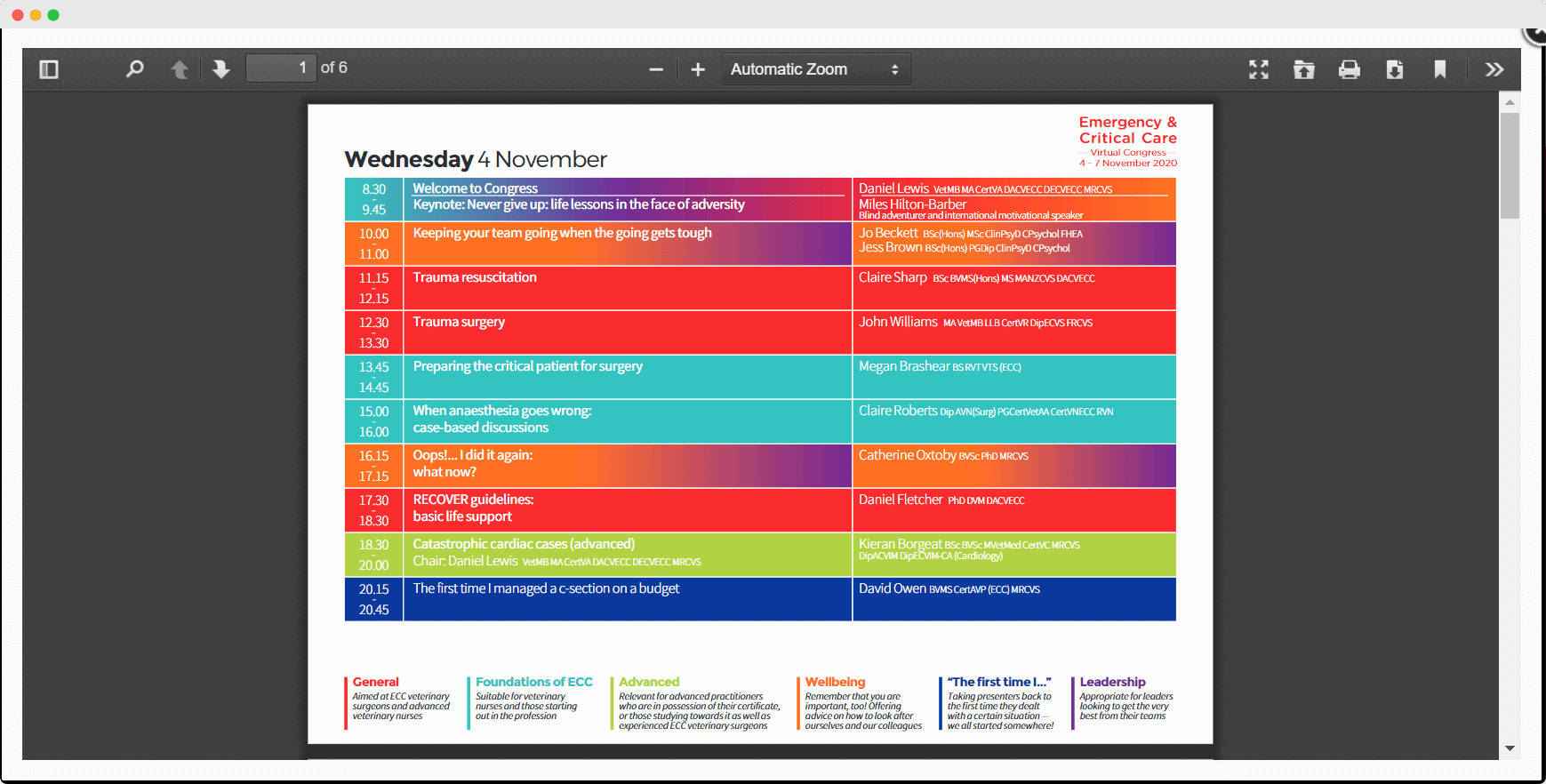 agenda for hybrid events 